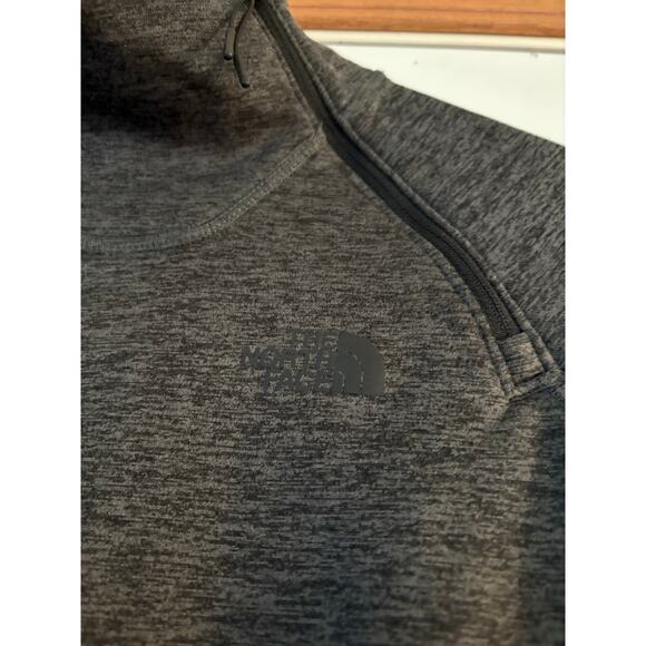 The North Face Women's Canyonlands 1/4 Zip Pullover, Grey Heather, Sz L - Picture 3 of 4